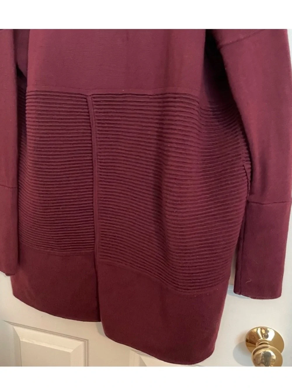 Lululemon Sit In Lotus Cardigan Garnet Size 6
